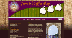Desktop Screenshot of groundedcoffeeshop.com